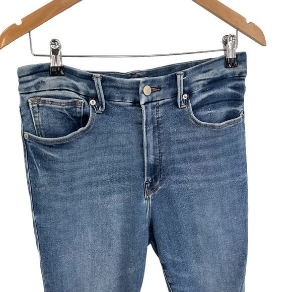 Good American Good Legs stovepipe jeans size 10/30 - Picture 3 of 8